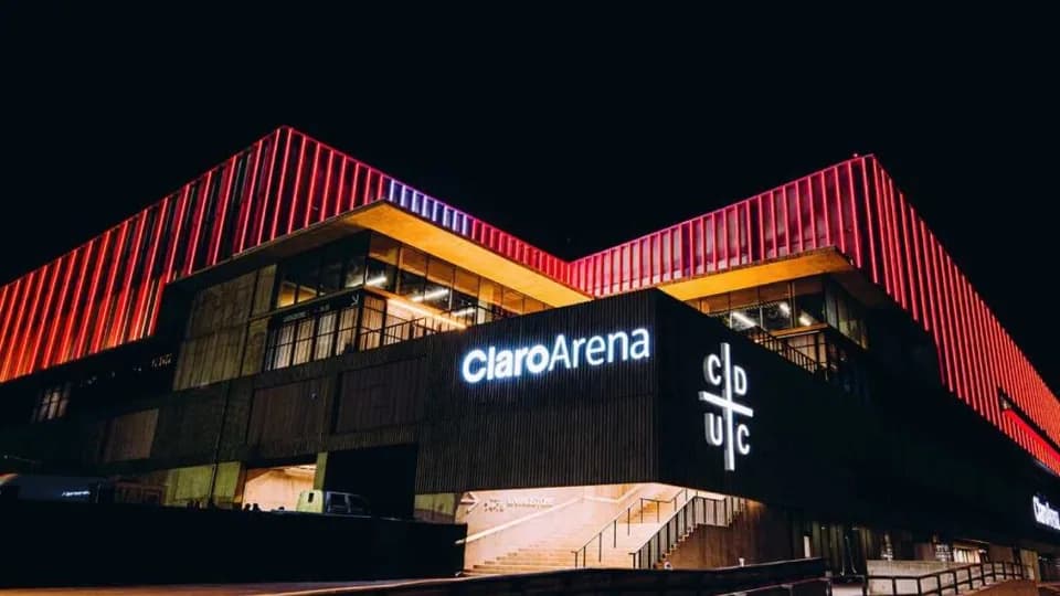 Exterior del Claro Arena